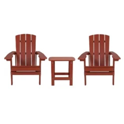 Flash Furniture 2 Pack Charlestown All-Weather Poly Resin Wood Adirondack Chairs With Side Table 28 Flash Furniture 2 Pack Charlestown All-Weather Poly Resin Wood Adirondack Chairs With Side Table -Flash Furniture Sales Store GUEST ad3faab0 d332 4fd0 836c c2cdcac1c868