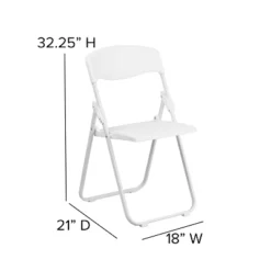 Flash Furniture 2 Pack HERCULES Series 500 Lb. Capacity Heavy Duty Plastic Folding Chair With Built-in Ganging Brackets -Flash Furniture Sales Store GUEST adbbbe30 b9ac 4d0c b37f 483f5f817d73