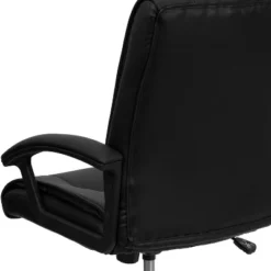 Flash Furniture Mid-Back Black LeatherSoft Swivel Manager's Office Chair With Arms -Flash Furniture Sales Store GUEST ae07e57b 6055 450a 8a5a 9375d908c722