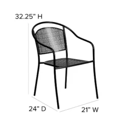 Flash Furniture Commercial Grade Indoor-Outdoor Steel Patio Arm Chair With Round Back 17 Flash Furniture Commercial Grade Indoor-Outdoor Steel Patio Arm Chair With Round Back -Flash Furniture Sales Store GUEST af2531c3 184b 4a36 bd1c dd374340590c