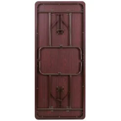 Flash Furniture 6-Foot High Pressure Mahogany Laminate Folding Banquet Table -Flash Furniture Sales Store GUEST b085ecf6 f126 424b 9604 ed1967c12821
