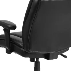 Flash Furniture HERCULES Series Big & Tall 400 Lb. Rated Black LeatherSoft Ergonomic Task Office Chair With Chrome Base And Adjustable Arms 12 Flash Furniture HERCULES Series Big & Tall 400 Lb. Rated Black LeatherSoft Ergonomic Task Office Chair With Chrome Base And Adjustable Arms -Flash Furniture Sales Store GUEST b26edf73 976b 4e4b a42e 8b2db7864d89