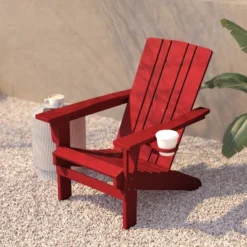 Flash Furniture Halifax Adirondack Chair With Cup Holder, Weather Resistant HDPE Adirondack Chair 17 Flash Furniture Halifax Adirondack Chair With Cup Holder, Weather Resistant HDPE Adirondack Chair -Flash Furniture Sales Store GUEST b3d96c7f f1b2 4775 ad6d d927d814fae7