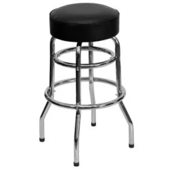 Flash Furniture Double Ring Chrome Barstool -Flash Furniture Sales Store GUEST b40243c2 2fdd 41ec 85cf 5bdaffbc2587