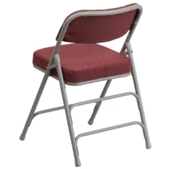 Flash Furniture 2 Pack HERCULES Series Premium Curved Triple Braced & Hinged Fabric Upholstered Metal Folding Chair -Flash Furniture Sales Store GUEST b471b639 2bbc 4896 a12a a221a5775898