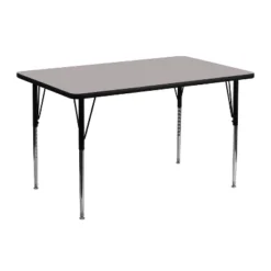 Flash Furniture 24''W X 48''L Rectangular HP Laminate Activity Table - Standard Height Adjustable Legs -Flash Furniture Sales Store GUEST b4cdfe64 d3a0 4ed4 8e25 66126a730a22