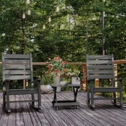 Flash Furniture Halifax Outdoor Folding Side Table, Portable All-Weather HDPE Adirondack Side Table -Flash Furniture Sales Store GUEST b52253e7 4d86 4472 b782 a4db57703d56