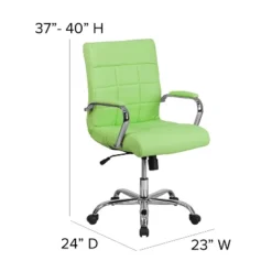 Flash Furniture Mid-Back Vinyl Executive Swivel Office Chair With Chrome Base And Arms -Flash Furniture Sales Store GUEST b58201e6 19ed 4bcf a0e3 c0e78fdbbdc4