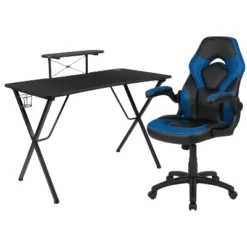 Flash Furniture Gaming Desk And Racing Chair Set With Cup Holder, Headphone Hook, And Monitor/Smartphone Stand -Flash Furniture Sales Store GUEST b5bf90b4 81f4 40c4 8c9f 1a52f29d7b17