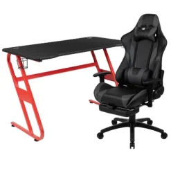 Flash Furniture Gaming Desk And Footrest Reclining Gaming Chair Set With Cup Holder And Headphone Hook 26 Flash Furniture Gaming Desk And Footrest Reclining Gaming Chair Set With Cup Holder And Headphone Hook -Flash Furniture Sales Store GUEST b5df6cf9 c588 460e a42f caf32b4cd9f1