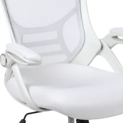 Flash Furniture Porter High Back White Mesh Ergonomic Swivel Office Chair With White Frame And Flip-up Arms 16 Flash Furniture Porter High Back White Mesh Ergonomic Swivel Office Chair With White Frame And Flip-up Arms -Flash Furniture Sales Store GUEST b7e58734 a14e 443a 8221 6fee6b30d794