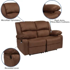Flash Furniture Harmony Series Loveseat With Two Built-In Recliners -Flash Furniture Sales Store GUEST b88651d9 39d8 4988 95f0 78e0ea568dbc