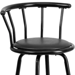 Flash Furniture Crown Back Black Metal Barstool With Black Vinyl Swivel Seat 16 Flash Furniture Crown Back Black Metal Barstool With Black Vinyl Swivel Seat -Flash Furniture Sales Store GUEST b8a419f9 8974 48b5 a166 2c529421ebb7