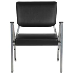 Flash Furniture HERCULES Series 1000 Lb. Rated Black Antimicrobial Vinyl Bariatric Medical Reception Arm Chair With 3/4 Panel Back -Flash Furniture Sales Store GUEST b91e659b 234c 40db 8972 bb3924536443