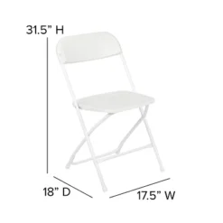Flash Furniture Hercules™ Series Plastic Folding Chair - 4 Pack 650LB Weight Capacity -Flash Furniture Sales Store GUEST b984c626 f90f 4c84 a656 bfe54bde632c