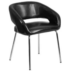 Flash Furniture Fusion Series Contemporary LeatherSoft Side Reception Chair With Chrome Legs -Flash Furniture Sales Store GUEST bb4b2ba7 4352 4e0b a074 c2da06eeb509
