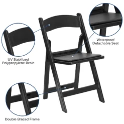 Flash Furniture Hercules™ Folding Chair - Resin– 4 Pack 1000LB Weight Capacity Event Chair -Flash Furniture Sales Store GUEST bc35e58b ecd6 4233 8834 8c949f034328