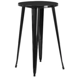 Flash Furniture Commercial Grade 24" Round Metal Indoor-Outdoor Bar Height Table -Flash Furniture Sales Store GUEST bd70f401 f369 4944 9ffc 0e8c1648cfa5