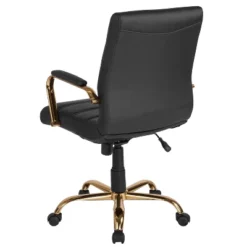 Flash Furniture Mid-Back Executive Swivel Office Chair With Metal Frame And Arms -Flash Furniture Sales Store GUEST bee46ff8 1abc 494b b6e9 68609543b7e4