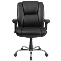 Flash Furniture HERCULES Series Big & Tall 400 Lb. Rated Black LeatherSoft Ergonomic Task Office Chair With Chrome Base And Adjustable Arms 16 Flash Furniture HERCULES Series Big & Tall 400 Lb. Rated Black LeatherSoft Ergonomic Task Office Chair With Chrome Base And Adjustable Arms -Flash Furniture Sales Store GUEST befbeda8 7b9d 4a2f b8d2 d7544535feea