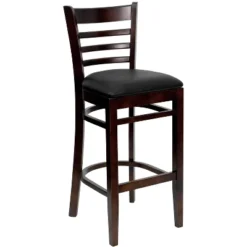 Flash Furniture Ladder Back Wooden Restaurant Barstool -Flash Furniture Sales Store GUEST c06996f8 7937 4c9d 883d 7a2119b180bd