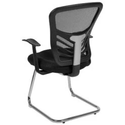 Flash Furniture Black Mesh Side Reception Chair With Chrome Sled Base -Flash Furniture Sales Store GUEST c0a9f293 08e3 4f7a a0cc eb39e2d94ed4