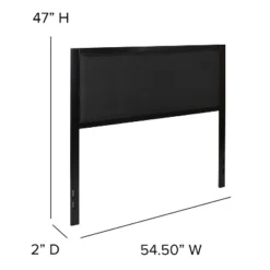 Flash Furniture Melbourne Metal Upholstered Headboard - Modern Headboard -Flash Furniture Sales Store GUEST c4750e06 7268 4117 b96b 2ffeb572f03d