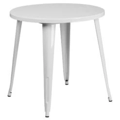 Flash Furniture Commercial Grade 30" Round Metal Indoor-Outdoor Table -Flash Furniture Sales Store GUEST c6dd6f16 9e0f 4a15 ad2e 03e487337a6a