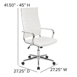 Flash Furniture High Back LeatherSoft Contemporary Ribbed Executive Swivel Office Chair 17 Flash Furniture High Back LeatherSoft Contemporary Ribbed Executive Swivel Office Chair -Flash Furniture Sales Store GUEST c6f76af8 0ec8 43cf 8479 86eb734f4d3b