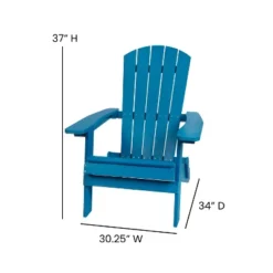 Flash Furniture Set Of 2 Charlestown All-Weather Poly Resin Folding Adirondack Chair -Flash Furniture Sales Store GUEST c7262ad1 dc7c 44c0 bffb 4762cbf9ac1a