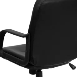 Flash Furniture Paulson Mid-Back Black Glove Vinyl Executive Swivel Office Chair With Arms -Flash Furniture Sales Store GUEST c82ba5ec bf60 4054 8c09 685692ff1885