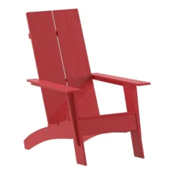 Flash Furniture Sawyer Modern All-Weather Poly Resin Wood Adirondack Chair -Flash Furniture Sales Store GUEST cb8a075d 4470 4378 8809 3815aa7351fb