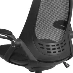 Flash Furniture Ivan High Back Black Mesh Executive Swivel Office Chair With Flip-Up Arms -Flash Furniture Sales Store GUEST cc445138 1729 47fe a042 9eaf8be29319