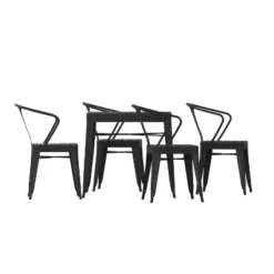 Flash Furniture All-Weather Resin Top Square Table & 4 Metal Chairs With Poly Resin Seats-Black 21 Flash Furniture All-Weather Resin Top Square Table & 4 Metal Chairs With Poly Resin Seats-Black -Flash Furniture Sales Store GUEST cf14e112 3eac 4495 ab0d 727937fc4624