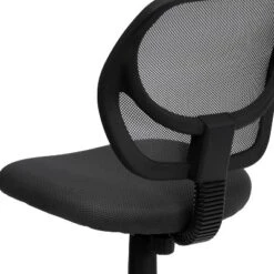 Flash Furniture Low Back Gray Mesh Swivel Task Office Chair With Curved Square Back -Flash Furniture Sales Store GUEST d058615b f1ce 4615 ad6e 1929bf18d402