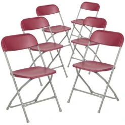 Flash Furniture Hercules™ Series Plastic Folding Chair - 6 Pack 650LB Weight Capacity -Flash Furniture Sales Store GUEST d157f7e7 a1a2 478f a889 3f22490bdcdf