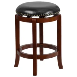 Flash Furniture 24'' High Backless Wood Counter Height Stool With LeatherSoft Swivel Seat 13 Flash Furniture 24'' High Backless Wood Counter Height Stool With LeatherSoft Swivel Seat -Flash Furniture Sales Store GUEST d1ccd0fa caae 4979 8ed0 8b7b7eff766f