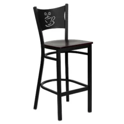 Flash Furniture Black Coffee Back Metal Restaurant Barstool -Flash Furniture Sales Store GUEST d3aec748 f6d5 4b1f 810b f72970690549