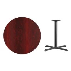Flash Furniture 36'' Round Laminate Table Top With 30'' X 30'' Table Height Base -Flash Furniture Sales Store GUEST d415591e 9c35 4c18 9ff8 ecc3c7be5a49