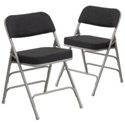 Flash Furniture 2 Pack HERCULES Series Premium Curved Triple Braced & Hinged Fabric Upholstered Metal Folding Chair -Flash Furniture Sales Store GUEST d556d1fe b089 4e23 a2cb 851865ae3583