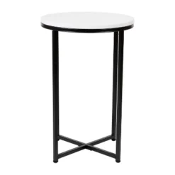Flash Furniture Hampstead Collection End Table - Modern Laminate Accent Table With Crisscross Frame -Flash Furniture Sales Store GUEST d7d4d061 9144 4776 bb18 3b708d0358c6