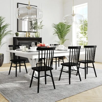 Flash Furniture HERCULES 8' X 40" Rectangular Solid Pine Folding Farm Table With X Legs 1 Flash Furniture HERCULES 8' X 40" Rectangular Solid Pine Folding Farm Table With X Legs