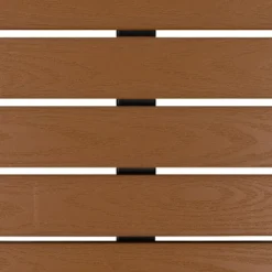 Flash Furniture Outdoor Patio Bistro Dining Table With Faux Teak Poly Slats, 30" Square -Flash Furniture Sales Store GUEST d9a76088 58fb 4196 8371 bc345362df57