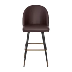 Flash Furniture Lyla Commercial Grade Modern Armless Barstools With Contoured Backrest, Steel Frame And Integrated Footrest - Set Of 2 -Flash Furniture Sales Store GUEST da1cc5e1 fe4e 4101 aba1 928f60153bc7