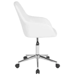 Flash Furniture Cortana Home And Office Mid-Back Chair In White LeatherSoft -Flash Furniture Sales Store GUEST da42c727 78f0 4bb9 95f7 42bff1ef137c