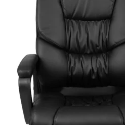 Flash Furniture Flash Fundamentals Big & Tall 400 Lb. Rated LeatherSoft Swivel Office Chair With Padded Arms -Flash Furniture Sales Store GUEST da564142 0700 4641 a363 b073c8112a18