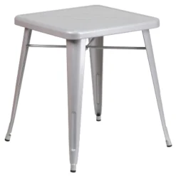Flash Furniture Commercial Grade 23.75" Square Metal Indoor-Outdoor Table -Flash Furniture Sales Store GUEST daaa4277 af57 4cfa 9d9f 27720e32fd38