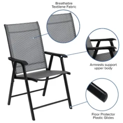 Flash Furniture Black Outdoor Folding Patio Sling Chair (2 Pack) -Flash Furniture Sales Store GUEST db31532f f081 4930 8c12 3bd13c44a31a