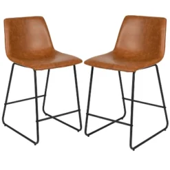 Flash Furniture 24 Inch Commercial Grade LeatherSoft Counter Height Barstools, Set Of 2 28 Flash Furniture 24 Inch Commercial Grade LeatherSoft Counter Height Barstools, Set Of 2 -Flash Furniture Sales Store GUEST db7387f1 7fca 4609 9324 0581802083ef