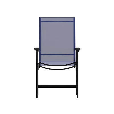 Flash Furniture Paladin Outdoor Folding Patio Sling Chair (2 Pack) 10 Flash Furniture Paladin Outdoor Folding Patio Sling Chair (2 Pack) - Image 10